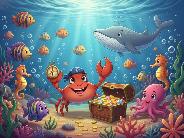 Marik die Krabbe und die Unterwasserbande