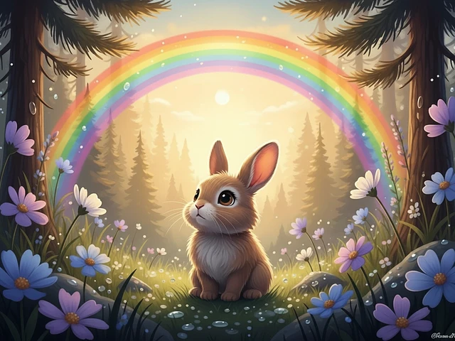 Come il Coniglietto Trovò l’Arcobaleno