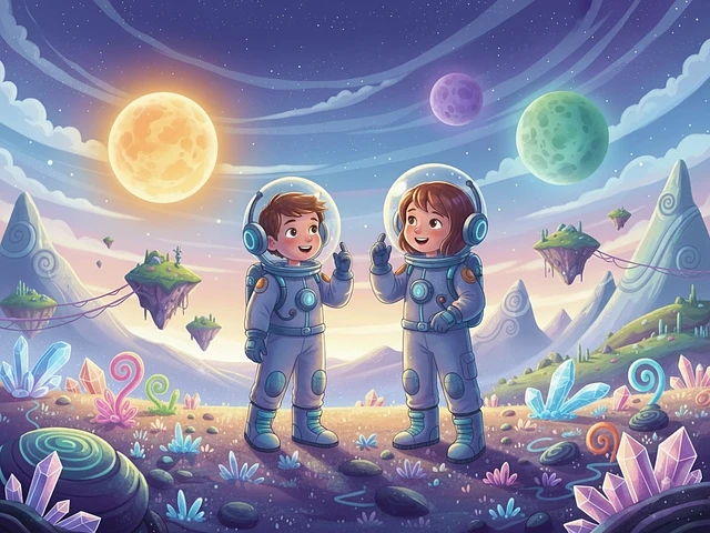 I Piccoli Esploratori e il Pianeta Lumia