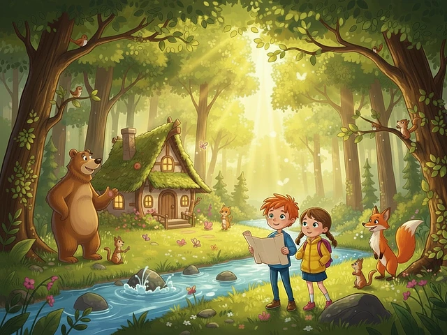 Tom et Lili : Aventures dans la Forêt Enchantée