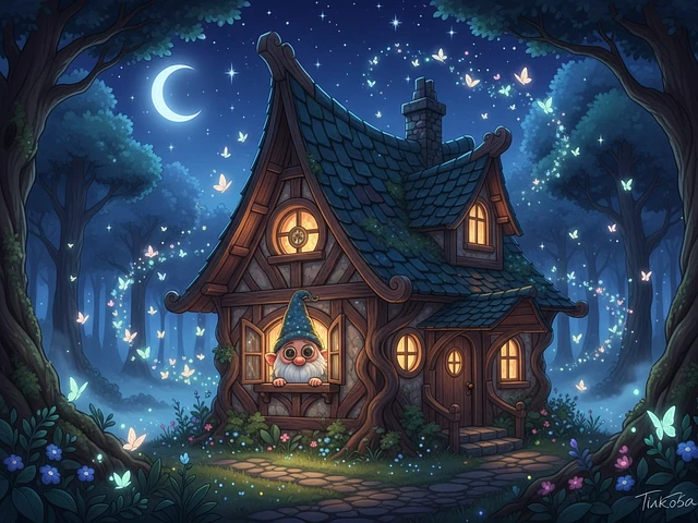 Ticky the Little House Elf and the Missing Night Light